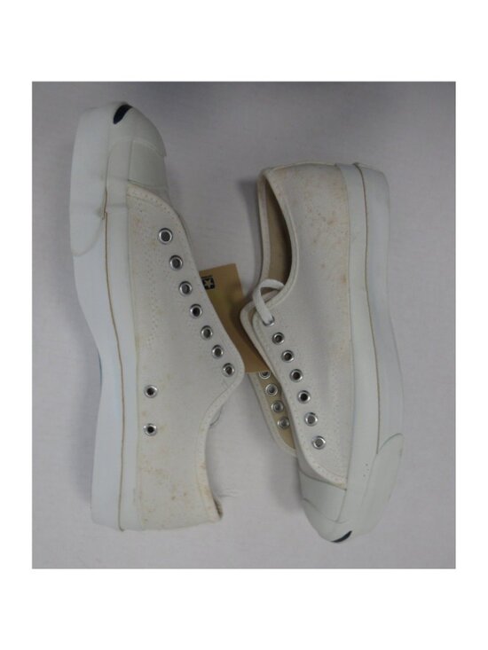 VINTAGE Converse Jack Purcell Sneakers 10.5 Low Top Canvas USA 90s *